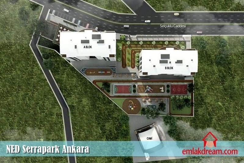 NED Serrapark Ankara -kat planı