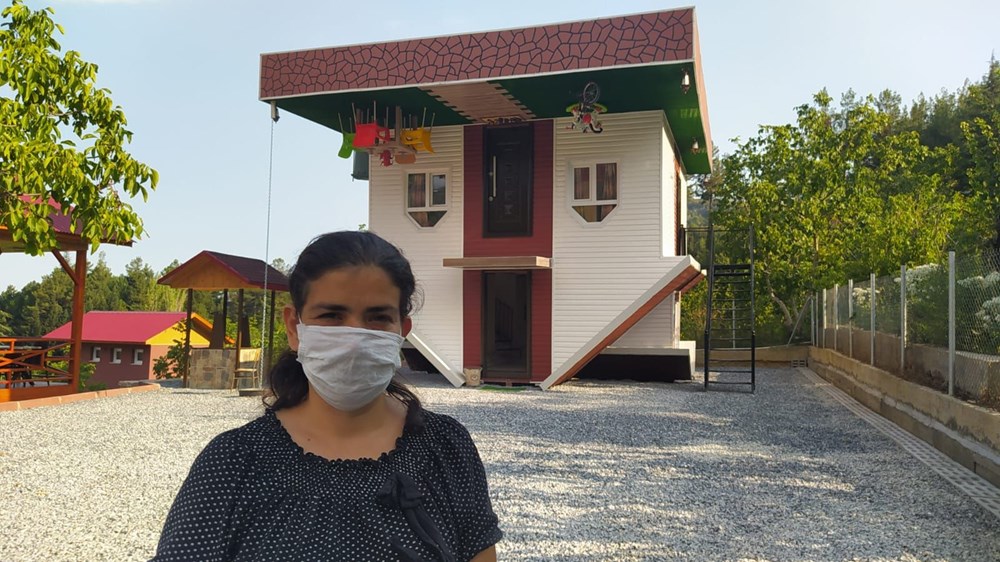 �2020 yılı ters gitti� diyerek ters ev inşa ettirdi! EmlakDream