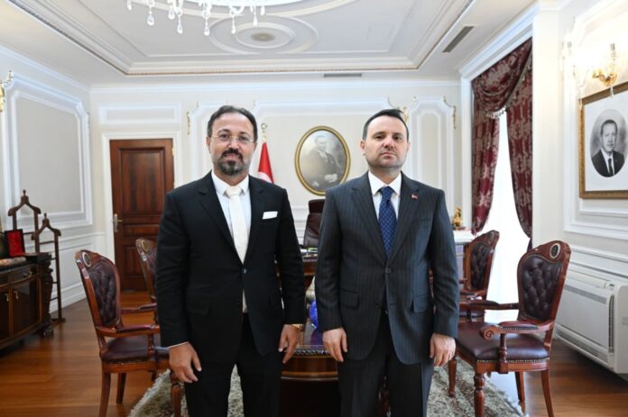 KONUTDER Başkanı Ziya Yılmaz, Adalet Bakanı Akın Gürlek'i ziyaret etti