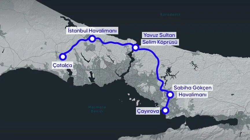 İstanbul Kuzey Demir Yolu Geçişi Projesi ihale tarihi belli oldu
